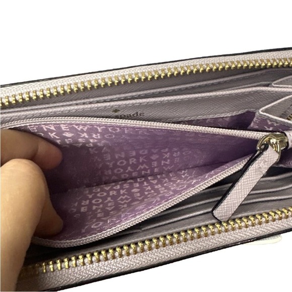 Kate Spade New York Hop To It Rabbit Easter Bunny Whiskers Tail Wallet - Picture 6 of 10